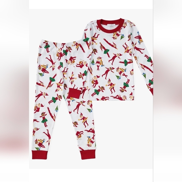 Pottery barn kids, Elf on the shelf pajama sets- size 2T - Picture 1 of 8